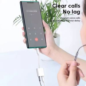 High Quality <b>Type</b> <b>C</b> Earphone <b>Adapter</b> 2 in 1 USB <b>Type</b> <b>C</b> to 3.5MM Headphones Jack Audio <b>Adapter</b> Cable Converter - Product Image 4