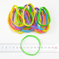 Bande élastique colorée en caoutchouc TPR, écologique, non toxique, découpable, diamètre 32 mm, pour personnalisation de journaux