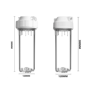 Filtros <span class=keywords><strong>de</strong></span> Agua Completos BAINA, Carcasa Transparente Duradera <span class=keywords><strong>de</strong></span> 5/10/20 Pulgadas, con Opciones <span class=keywords><strong>de</strong></span> 1/4'', 1/2'', 3/4'' para Purificación <span class=keywords><strong>de</strong></span> Toda la Casa - Product Image 6