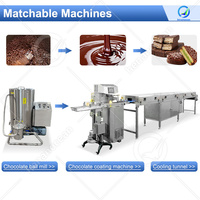OCEAN Petit broyeur à boulets de machine de raffinage de pâte à tartiner au chocolat 200kh pour le chocolat