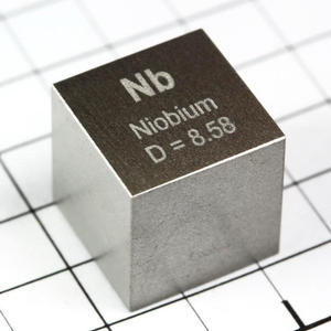 高純度純ニオブキューブ ASTM B394 Nb1/Nb2 研究/電子/航空宇宙産業向け - Product Image 1