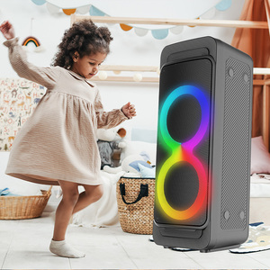 Cổ phiếu nhà máy 6.5 inch âm thanh di động máy nghe nhạc karaoke PA Loa RGB LED chiếu sáng cho máy tính điện thoại di động sử dụng ngoài trời partybox - Product Image 6