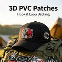 Patchs 3D en PVC à motif Déesse Spartan Mandalorienne, à fixation auto-agrippante, pour brassards, chaussures, chapeaux, vêtements, accessoires et sacs d'école, ronds