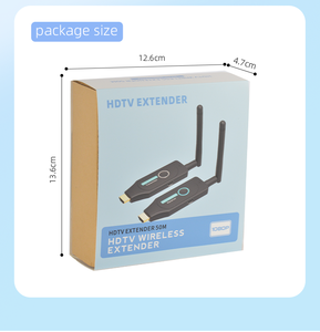 Fjgear 5.8G Hợp Kim 1TX Để 2/4RX TV Receiver Chiếu HDTV Máy Phát Không Dây 50M 100M 150M 200M Dài Phạm Vi HDMI Extender - Product Image 6