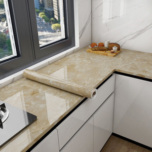 Papel pintado de mármol <span class=keywords><strong>autoadhesivo</strong></span> pegatina de <span class=keywords><strong>pared</strong></span> impermeable a prueba de humedad Peel-and-Stick cocina Backsplash vinilo envoltura <span class=keywords><strong>pared</strong></span> - Product Image 2