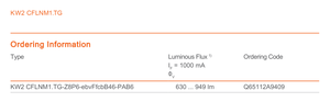 CFLNM1.TG-Z8P6 blanche élevée de la diode KW2 du <span class=keywords><strong>flux</strong></span> lumineux SMD 3025 6V 10W LED-ebvFfcbB46-PAB6 pour des phares de voiture - Product Image 3