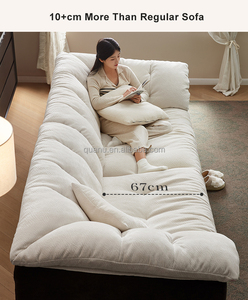 طقم أثاث منزلي كامل عالي الجودة 2-3 أشخاص أريكة قماشية لغرفة المعيشة - Product Image 4