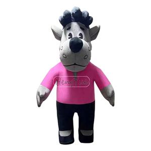 Hengyueインフレータブルブラウンファースーツマスコットアニマルドレスインフレータブルカピバラカピバラマスコットコスチューム広告イベント用 - Product Image 6