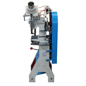 Máquina automática de rebordear y remachar para calzado deportivo y bolsos, máquina eficiente para ojales de cuero y zapatos - Product Image 1