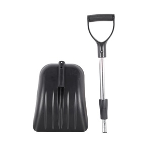 Plastic Shovel High Quality Adjustable Plastic Snow Pusher With Steel Handle Snow Shovel Plastic