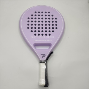 <span class=keywords><strong>Raquette</strong></span> <span class=keywords><strong>de</strong></span> <span class=keywords><strong>padel</strong></span> en fibre <span class=keywords><strong>de</strong></span> carbone légère et durable <span class=keywords><strong>de</strong></span> la série Macaron, haute performance, noyau en mousse EVA rose et blanc pour femmes - Product Image 6