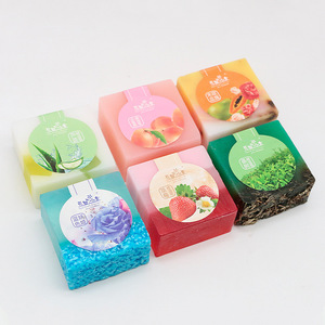 <span class=keywords><strong>Savon</strong></span> Solide Transparent Parfumé Fait Main en Stock, Hydratant à Base de <span class=keywords><strong>Plantes</strong></span>, Glycérine, <span class=keywords><strong>Savon</strong></span> Cadeau, Parfum Masculin Rose Coloré - Product Image 4