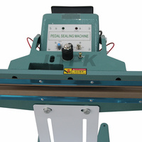 Machine de scellage thermique semi-automatique pour sachets en film plastique, papier aluminium et papier kraft avec pédale