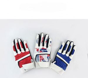 Professional Digital Leather Baseball Batting Gloves Short Cuff <b>Game</b> Level Guantes De Bateo De Beisbol - Product Image 3