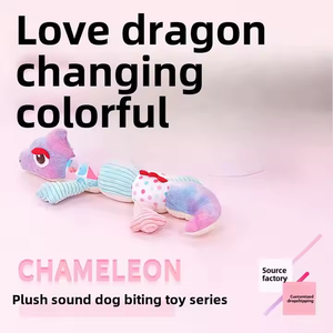 Forniture per animali domestici che puliscono denti resistenti ai morsi e che puliscono il ripieno di peluche per cani di piccola taglia media - Product Image 5