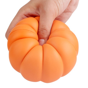 Pu Foam Pumpkin Fidget Toy Soft <b>Squishy</b> Stress Reliever For Kids Unisex 2 To 4 Years - Product Image 5