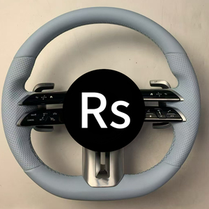 Volante OEM para <span class=keywords><strong>Mercedes</strong></span>-Benz, de Cuero y Fibra de Carbono, 4 Radios, para Actualización de <span class=keywords><strong>Clase</strong></span> C/E/<span class=keywords><strong>G</strong></span> - Product Image 4