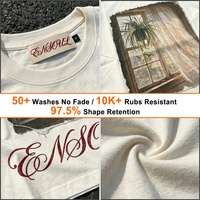 Bekleidungs-Sourcing: 100% Baumwolle Unisex Oversized T-Shirt mit Grafikdruck, Umweltfreundliche Streetwear, O-Ausschnitt, Fallende Schulter, Kurzarm