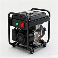 Groupe électrogène diesel portable industriel extérieur 3kW 5kW 6.5kW 8kW 10kW 3000 tr/min monophasé/triphasé protection IP54 24V-1140V