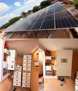 ระบบพลังงานแสงอาทิตย์สำหรับบ้าน 10KW-30KW แผงโซลาร์เซลล์แบบโมโนคริสตัลไลน์ พร้อมตัวควบคุม MPPT ชุดแผงโซลาร์เซลล์ครบชุด แบตเตอรี่ลิเธียมไอออน/ตะกั่วกรด - Product Image 3