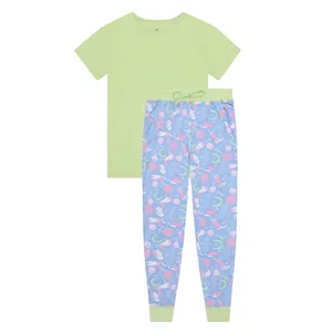 2 Piece Sleepwear Long Sleeve Baby Kids Pajamas Set