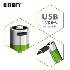 CITICITY Multi-Scene Use <b>AA</b> 14500 4-Pack <b>Rechargeable</b> <b>Batteries</b> 2000mAh 1.5V,1500+ Cycles Toys & Household Electronics - Product Image 5