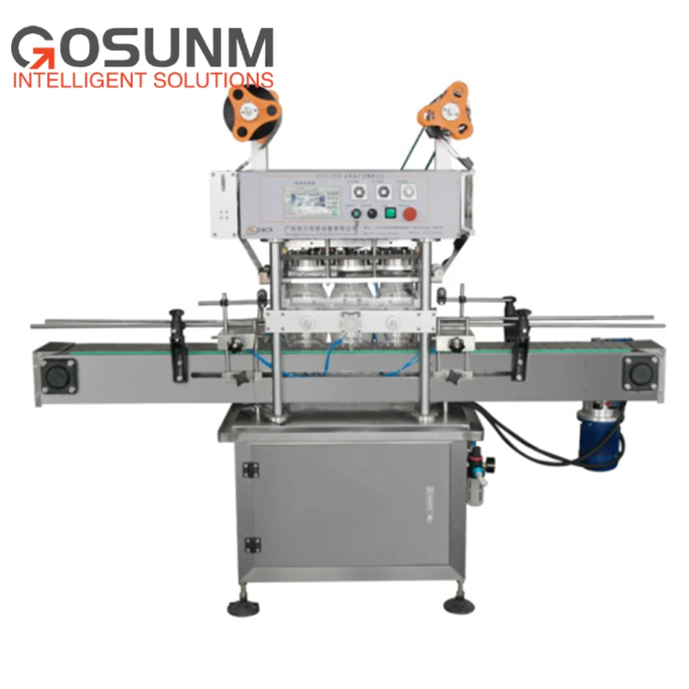 GOSUNM wet moist baby tissue wipes canister can filling machine