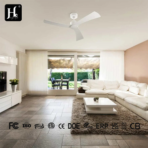 Modern minimalist decoration 3-blade DC ABS <b>ceiling</b> fan new product with <b>remote</b> <b>control</b> 46 56 inch air-cooled motor - Product Image 3