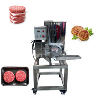 Mesin Pembentuk Patty Daging Beku, Mesin Press Burger, Pembuat Kue Hamburger Komersial, Peralatan Pencetak Industri, Peralatan Pengolahan