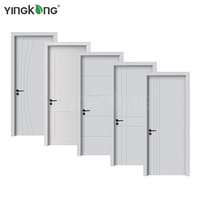 Фабрика Yingkang, WPC Ani-termites, дверные пластиковые двери, WPC, водонепроницаемые, полные двери Wpc для проектов
