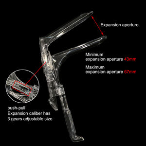 Yeni yüksek kaliteli şeffaf steril paketi tek kullanımlık steril amerikan tarzı Gyno vajinal spekulla - Product Image 6