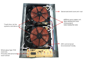 <span class=keywords><strong>Caravane</strong></span> camping-car d'occasion 2 plaques <span class=keywords><strong>de</strong></span> <span class=keywords><strong>cuisson</strong></span> à induction deux brûleurs cuisinière Domino avec ETL CE CB pour résidentiel - Product Image 6