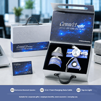 Boîte cadeau d'entreprise personnalisable, emballage en papier fait main, impression sérigraphique pour activités promotionnelles d'entreprise
