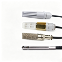 Sensor Suhu dan Kelembapan SHT30 DHT30 dengan Output I2C RS485, Pengukur Kelembapan untuk Pertanian Rumah Kaca, Dilengkapi Pelindung Sensor