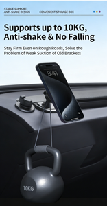 Support magnétique pour téléphone <span class=keywords><strong>Tesla</strong></span> Model 3/Y, 2 pièces, installation facile, support magnétique anti-vibration avec angle réglable - Product Image 4