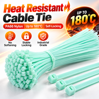 Attaches-câbles en nylon de qualité professionnelle pour véhicules électriques, stabilisées à la chaleur 120°C, ignifuges UL94V-2, pour batteries de véhicules électriques