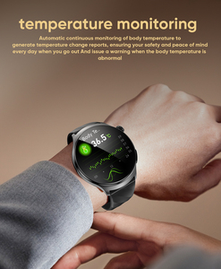 Sourcingark Alloy Case Magnetic Charging <b>Round</b> Dial Smart Watch Reloj Inteligente for Unisex Daily Use MT600 - Product Image 6