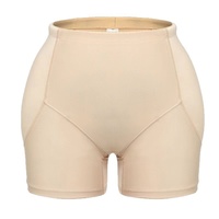 Pantalon gainant pour femme à maintien moyen, rehausseur de fesses et de hanches, avec rembourrage fessier, en nylon fin, sculptant le corps et amincissant le ventre