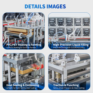 Máquina de Envasado en Blíster para Aceites Comestibles de Alta Gama, Totalmente Automática, para Aceite de Oliva Virgen Extra, Aceite de Sésamo y Otros Aceites, Marca DPP - Product Image 5