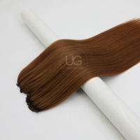 U Glamour 2026 Nouvelle Tendance Extensions de Cheveux Humains Naturels Vierges Pleine Longueur en Plumes au Crochet