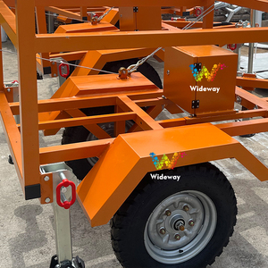 2400x1200mm năng lượng mặt trời di động Trailer dẫn dấu hiệu giao thông nâng gấp hướng dẫn mũi tên hội đồng quản trị - Product Image 5