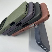 Étuis de téléphone Laudtec Techwoven pour iPhone Air 17 16 15 Pro Max, chargement magnétique, coque arrière simple et professionnelle, logo personnalisé Sjk1113