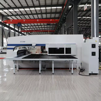 Dardontech Presse à poinçonner CNC à tourelle 46 stations multifonctionnelle avec positionnement de moule, roulement de profilés, gravure et formage de persiennes intégrés