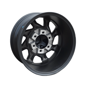 Mate Negro Ocho Pilares 16 17 Pulgadas 5X150 6X139,7 <span class=keywords><strong>CB</strong></span> 110 Llanta de Rueda de aleación de aluminio de alta precisión de fabricación - Product Image 4