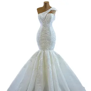 AL1473 vestido de novia hecho a medida nuevo 2024 vestido vestidos de moda 2022 mujeres para bodas nupcial elegante vestido de novia de sirena