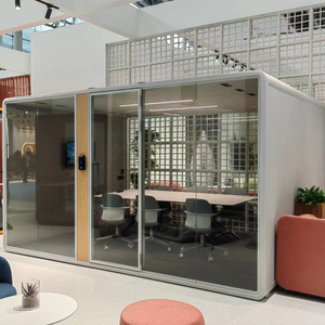 Sala <span class=keywords><strong>de</strong></span> reuniones móvil para varias personas <span class=keywords><strong>Estudio</strong></span> <span class=keywords><strong>de</strong></span> música Espacio <span class=keywords><strong>de</strong></span> trabajo privado <span class=keywords><strong>Cabinas</strong></span> <span class=keywords><strong>de</strong></span> nuevo diseño Muebles <span class=keywords><strong>de</strong></span> oficina <span class=keywords><strong>de</strong></span> alta calidad - Product Image 1