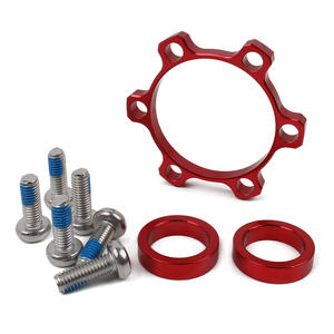 Adaptateur de moyeu de vélo, changement de <span class=keywords><strong>12x142</strong></span> à 148 15x100 15 mm, entretoise de moyeu de vélo en alliage d'aluminium, rondelle, <span class=keywords><strong>axe</strong></span> traversant standard à 6 boulons - Product Image 3