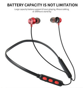 Auriculares inalámbricos de cuello OEM de bajo precio tipo C 2026 para correr, deportivos, impermeables, con banda para el cuello, auriculares de música Pro, de fábrica OEM - Product Image 2