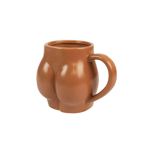 Divertente tazza in terracotta dalla forma unica per caffè o tè - Product Image 1