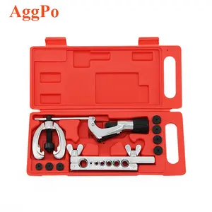 Kit d'extension de tuyaux hydrauliques universel, ensemble d'outils d'évasement de tuyaux en cuivre, Set d'accessoires pour réparation de canalisations, d'engin tubulaire, pour climatiseur